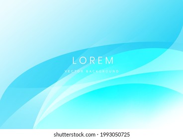 Abstrakte, weiche, geometrische Kurve Overlay-Hintergrund. Sie können für Werbung, Poster, Vorlage, Geschäftspräsentation. Vektorgrafik