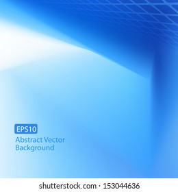 Abstract soft blue geometric design background EPS10 scalable template for various websites, artworks, graphics, cards, banners, ads and much more. Plenty of space for text. 