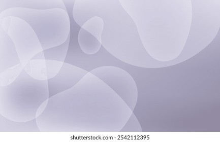Abstract soft blue, grey wave gradient vector illustration background design. Template for web, poster, header, banner and wallpaper.