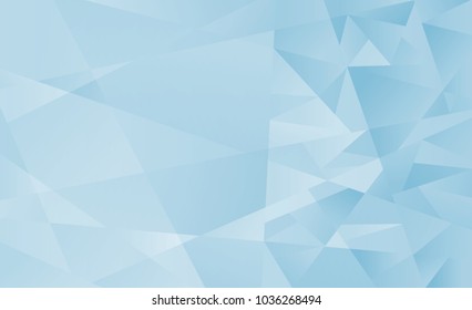 Abstract soft Blue polygonal background. Vector EPS 10 cmyk