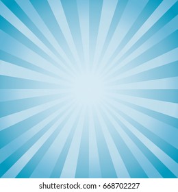 Abstract soft Blue rays background. Vector EPS 10, cmyk.