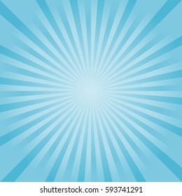 Abstract Soft Blue Cyan Rays Background Stock Vector (Royalty Free ...