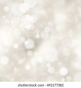 Abstract soft blurry background with bokeh lights. EPS 10 vector file included