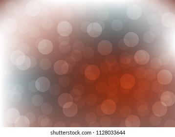 abstract soft brown colorful bokeh background. beautiful vector