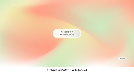 Abstract soft cloud background in pastel colorful gradation style  Modern blurred background 