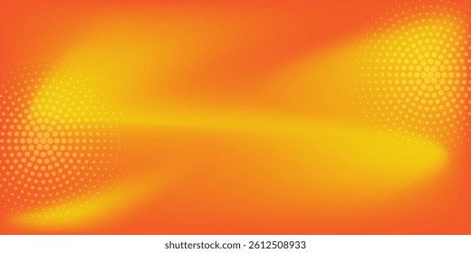 Abstract soft cloud background in pastel colorful gradation style. Orange blurred gradient texture decorative elements. modern abstract illustration