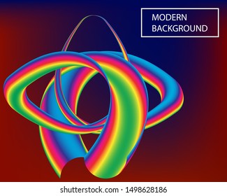 Abstract soft color background with a blend. Creative backdrop with simple muffled colors. Vector illustration concept. Red, blue, yellow and green modern screen effective design for user interface.