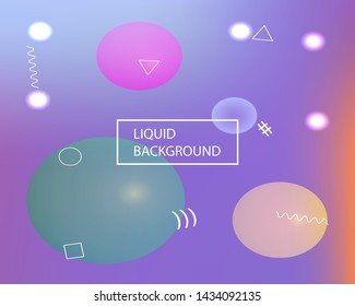 Abstract soft color background. Clean backdrop with bright rainbow colors. Vector illustration vintage. Violet modern screen effective design for user interface.