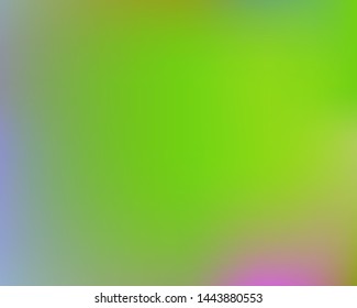 Abstract soft color background. Clean backdrop with bright rainbow colors. Vector illustration theme. Green modern screen effective design for user interface.