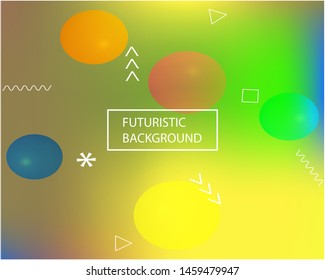 Abstract soft color background. Clean backdrop with simple muffled colors. Vector illustration concept. Yellow modern screen effective design for user interface.