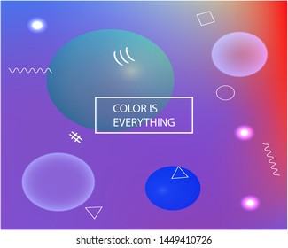 Abstract soft color background. Colorful backdrop with simple muffled colors. Vector illustration pastel. Violet modern screen effective design for user interface.