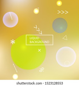 Abstract soft color background. Colorful backdrop with colored bubbles and white shapes. Vector illustration elements. Orange modern screen effective design for user interface.