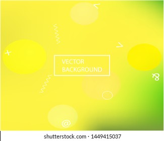 Abstract soft color background. Fresh backdrop with simple muffled colors. Vector illustration pastel. Yellow modern screen effective design for user interface.