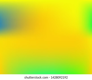Abstract soft color background. Light backdrop with bright rainbow colors. Vector illustration art. Yellow modern screen effective design for user interface.