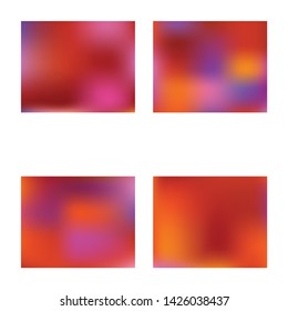 Abstract soft color background. Liquid backdrop with bright rainbow colors. Vector illustration vintage. Red modern screen effective design for user interface.