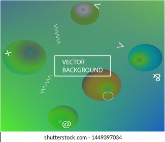 Abstract soft color background. Minimal backdrop with simple muffled colors. Vector illustration theme. Green modern screen effective design for user interface.