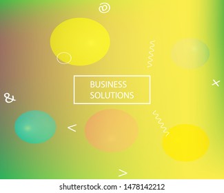 Abstract soft color background. Original backdrop with simple muffled colors. Vector illustration art. Yellow modern screen effective design for user interface.