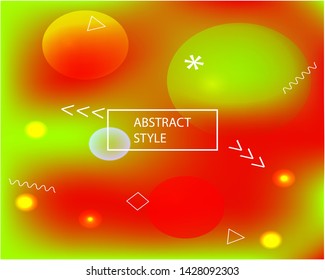 Abstract soft color background. Vector illustration texture. Commercial backdrop with bright rainbow colors. Red modern screen effective design for user interface.