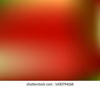 Abstract soft color background. Vector illustration texture. Fresh backdrop with bright rainbow colors. Red modern screen effective design for user interface.