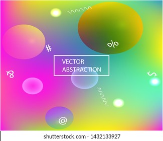 Abstract soft color background. Vector illustration texture. Clean backdrop with bright rainbow colors. Violet modern screen effective design for user interface.