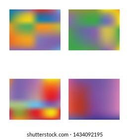 Abstract soft color background. Vector illustration concept. Dynamic backdrop with bright rainbow colors. Violet modern screen effective design for user interface.