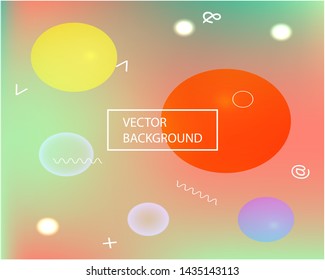 Abstract soft color background. Vector illustration concept. Creative backdrop with bright rainbow colors. Pink modern screen effective design for user interface.