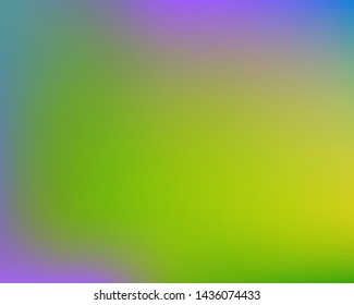 Abstract soft color background. Vector illustration texture. Dynamic backdrop with bright rainbow colors. Green modern screen effective design for user interface.