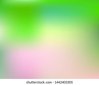 Abstract soft color background. Vector illustration theme. Colorful backdrop with bright rainbow colors. Green modern screen effective design for user interface.