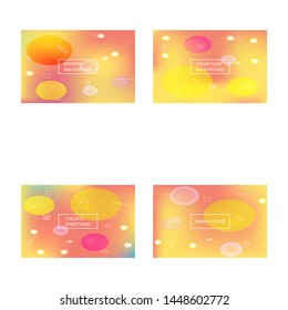 Abstract soft color background. Vector illustration flyer. Light backdrop with simple muffled colors. Pink modern screen effective design for user interface.