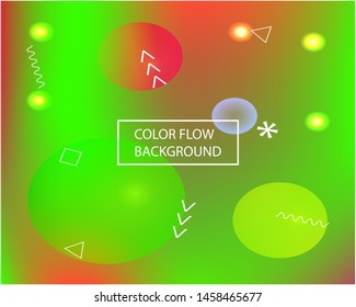 Abstract soft color background. Vector illustration layout. Fresh backdrop with simple muffled colors. Green modern screen effective design for user interface.