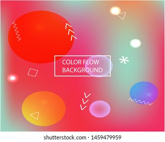 Abstract soft color background. Vector illustration flyer. Fresh backdrop with simple muffled colors. Red modern screen effective design for user interface.