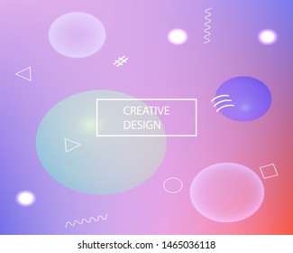 Abstract soft color background. Vector illustration pastel. Fluid backdrop with simple muffled colors. Violet modern screen effective design for user interface.