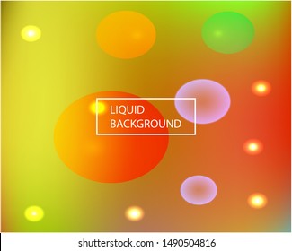 Abstract soft color background. Vector illustration space. Colorful backdrop with colored bubbles and white shapes. Red modern screen effective design for user interface.