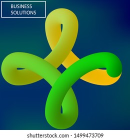 Abstract soft color background. Vector illustration vintage. Fresh backdrop with colored blend. Green, yellow, blue and white celebration template for your creative projects or graphic design.