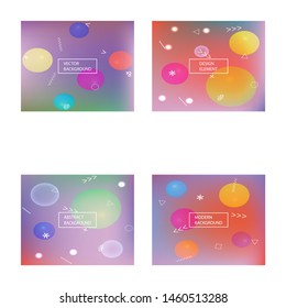 Abstract soft color background. Vibrant backdrop with simple muffled colors. Vector illustration vintage. Violet modern screen effective design for user interface.