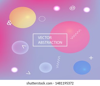 Abstract soft color background. Vibrant backdrop with simple muffled colors. Vector illustration elements. Violet modern screen effective design for user interface.