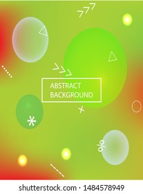 Abstract soft color background. Vibrant backdrop with simple muffled colors. Vector illustration layout. Green modern screen effective design for user interface.