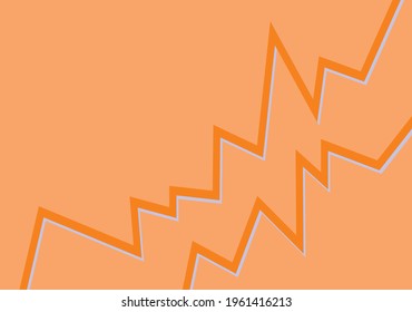 Abstract soft color background with zigzag pattern