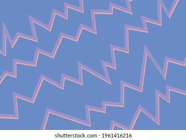 Abstract soft color background with zigzag pattern