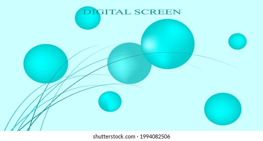 ABSTRACT SOFT COLOR GRADIENT DIGITAL SCREEN DESIGN.