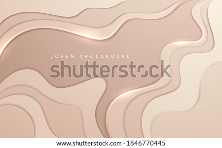 Abstract soft color layered background