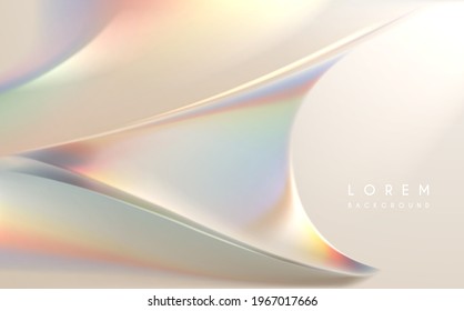 Abstract soft color light refraction background - Shutterstock ID 1967017666