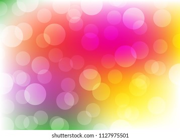 abstract soft colorful bokeh background. beautiful vector