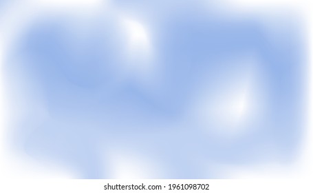 Abstract soft colorful smooth blurred textured background off focus in light blue colour. Vector background for greeting cards, wallpapers, graphic design, banner or poster, web page,  invitations, st