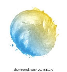 Abstract soft colorful watercolor splash design 