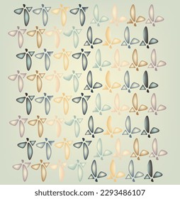 Abstract soft colors vector for your template background