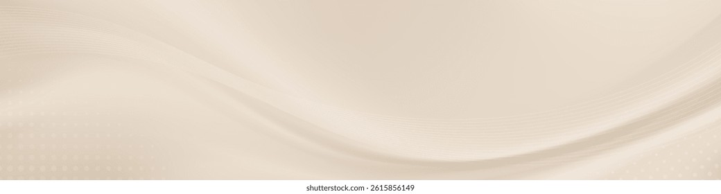 Abstract soft cream flowing background