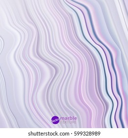 abstract soft focus blue color marble background, vector illustration
