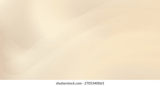 Fundo de pêssego e creme de luz de foco suave abstrato com formas embaçadas e gradientes de cor sutis