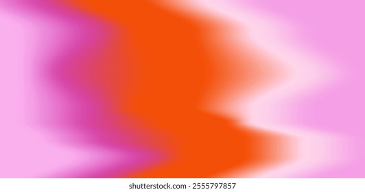 Abstract soft futuristic gradient background with orange and pink color stains.